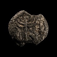 Judaean Lead Sealing with Menorah