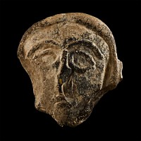 Byzantine Glass Face Appliqué