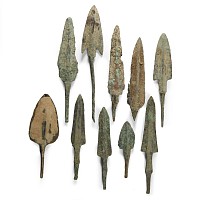 Luristan Bronze Arrowhead Group