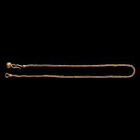 Roman Gold Chain with Ball Pendant