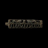 Roman Decorated and Inscribed Animal Hilt