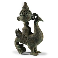Archaic Chinese Style Bronze Vessel