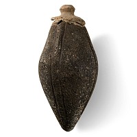 Byzantine 'Greek Fire' Ceramic Fire Bomb or Hand Grenade with Lead-alloy Filler-Hole