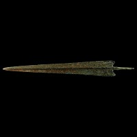 Large North-Western Persian Bronze Sword Blade