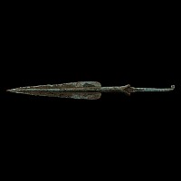 Marlik Type Bronze Tanged Spearhead