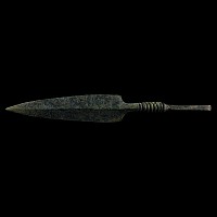 Western Asiatic Bronze Tanged Spearhead