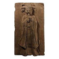 Chinese Song Terracotta Tile with Philosopher