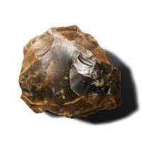 Stone Age Twydall Knapped Flint Proto-Handaxe