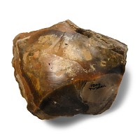 Large Stone Age Twydall Knapped Flint Proto-Handaxe
