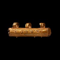 Late Roman Gold Amulet Case Pendant