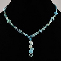 Achaemenid Blue Glass Bead Necklace String