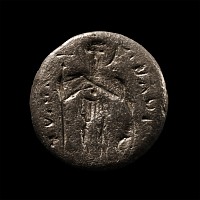 Byzantine Silver Ring Bezel with Inscription