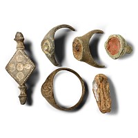 Roman Plate Brooch and Ring Fragments
