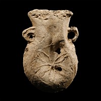 Medieval 'Somerset' Lead Pilgrim's 'Holy Water' Ampulla