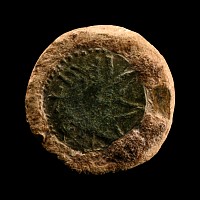Viking Lead Gaming Board 'King Piece' with Plundered Bronze Styca