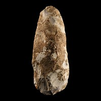 Stone Age 'Salisbury' Grey with Cortex Knapped Flint Axe