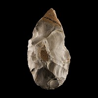 Stone Age 'Trossencourt' Grey Knapped Flint Handaxe