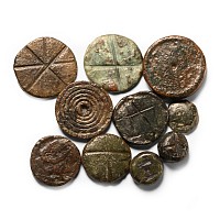 Byzantine Bronze Trade Weight Collection