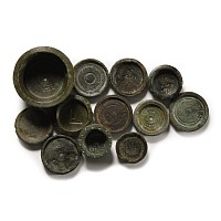 Post Medieval Bronze Trade Weight Collection