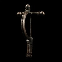 Roman Silver Crossbow Brooch