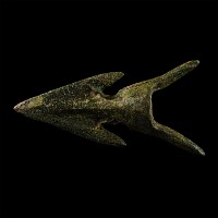 Western Asiatic Bronze Barbed Arrowhead