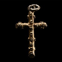 Post Medieval Silver Cross Pendant
