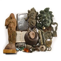 Post Medieval Bronze and Other Artefact Group