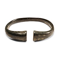 Viking Age Bronze Bracelet with Club Terminals