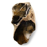 Massive Stone Age 'Happisburgh Type' Knapped Flint Handaxe