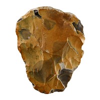 Stone Age 'Bacton' Knapped Flint Handaxe