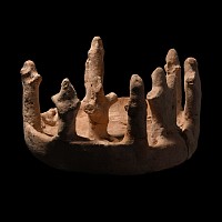 Persian Terracotta Votive Group