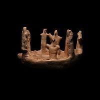 Persian Terracotta Votive Group