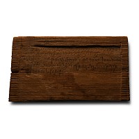 Roman Inked Wooden Legal Document Signed by Felicianus in Actum