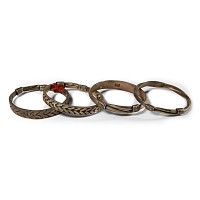 Silver-Coloured Metal Bracelet Group