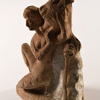 Hellenistic Terracotta Water-Carrier Figure