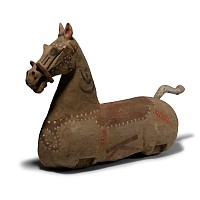 Large Chinese Han Terracotta Horse Torso