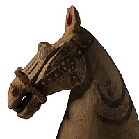 Large Chinese Han Terracotta Horse Torso