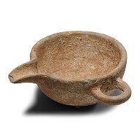 Luristan Spouted Terracotta Bowl