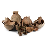 Holy Land and Other Terracotta Pottery Group
