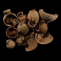 Holy Land and Other Terracotta Pottery Group