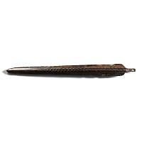 Wavy Blood Channelled Bronze Short-Sword