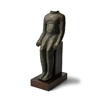 Large Egyptian Bronze Body of Horus-Harpocrates