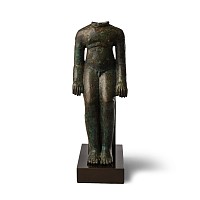 Large Egyptian Bronze Body of Horus-Harpocrates