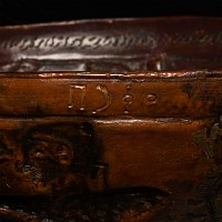 South Arabian Bowl with Hunting Scene and Inscription