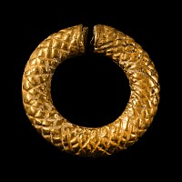 Achaemenid Gold Hair Ring