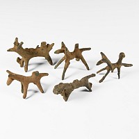 Luristan Bronze Votive Animal Group