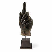 Monumental Roman Bronze Left Hand