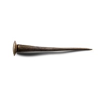Urartian Decorated Silver Dress Pin