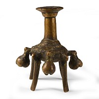South East Asian Bronze Kohl Pot