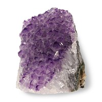 Natural History - Amethyst Crystal Geode Section